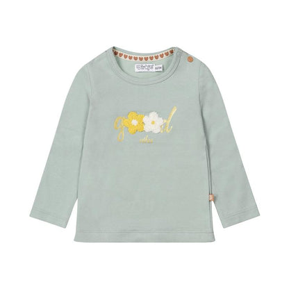 Dirkje-Meisjes T-shirt Ls-Faded Blue