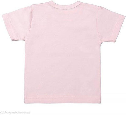 Dirkje-Girls Basic T Shirt k.m.- Light Pink