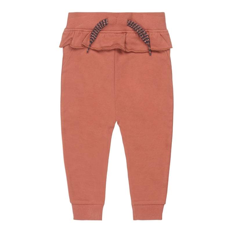 Dirkje-Meisjes jogging broek-Dusty Rust