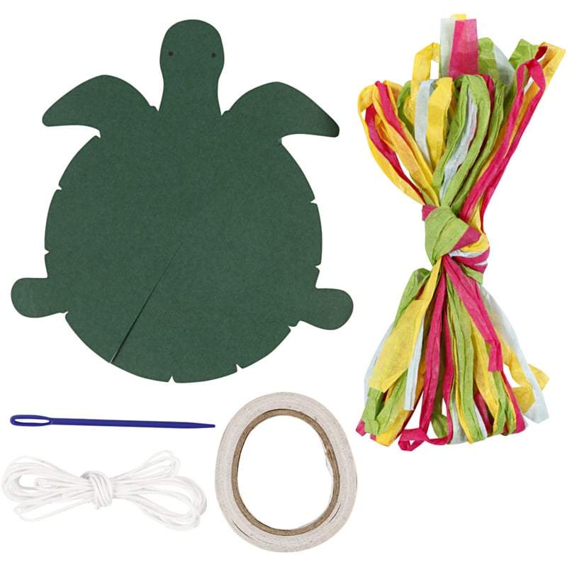 Creotime-Mini Creative Kit-Schildpad-multi color