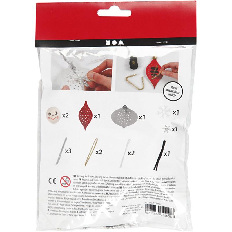 C.W-Creative Kit-Hangende decoratie-Wit