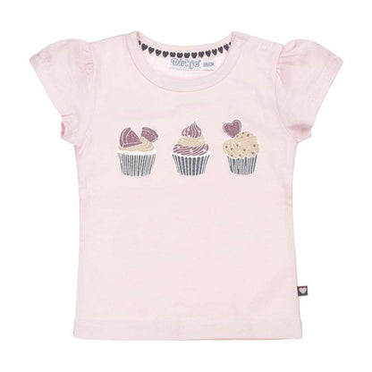 Dirkje-Meisjes T-shirt ss-Roze