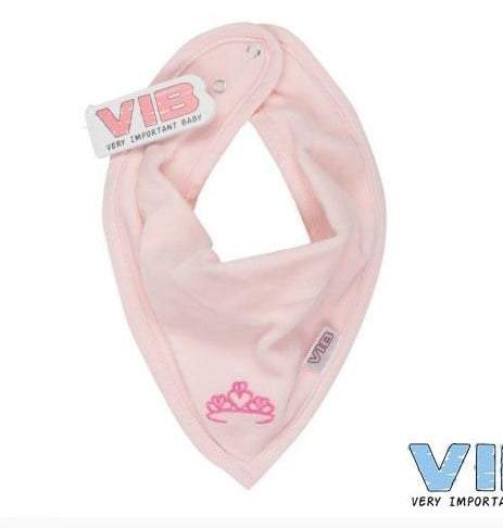 VIB-Meisjes Bandana Slab Kroontje-Roze