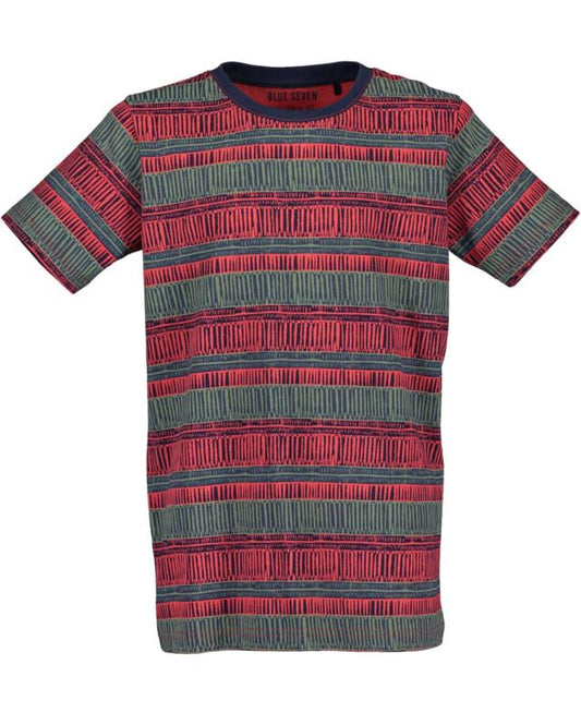 Blue Seven-Jongens T-Shirt-Rood