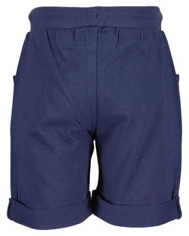 Blue Seven-Jongens broek kort-Donker blauw