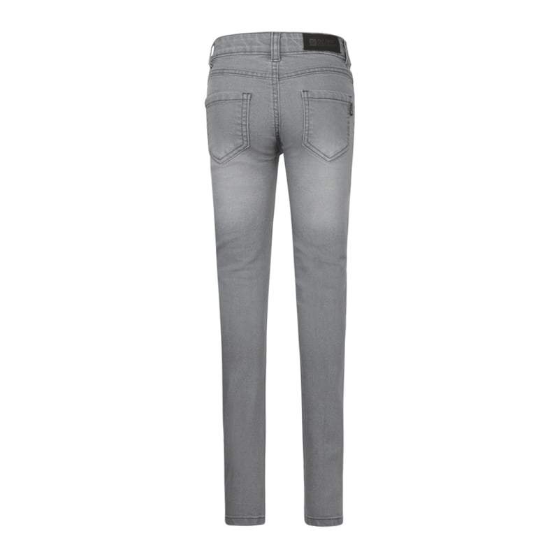 No Way Monday-Meisjes broek jeans skinny fit-Grijs