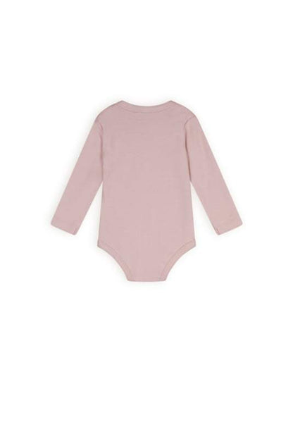 Petite Maison-2-delige set- Romper Set Lange Mouw- Pastel roze