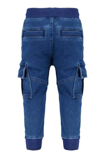 4President-Jongens broek Rio- jogging jeans Garco-blauw