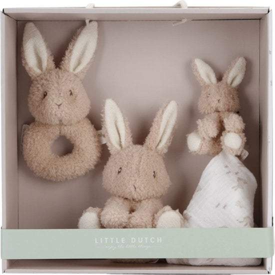 Little Dutch - Geschenkset Baby Bunny-Beige