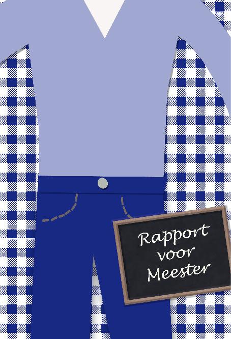 Image Books-Rapport voor meester- Blue