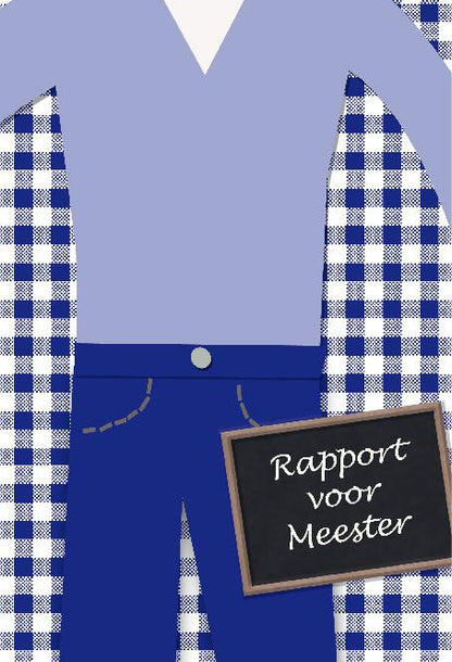 Image Books-Rapport voor meester- Blue