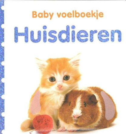 CBC-Baby voelboekje Huisdieren-White