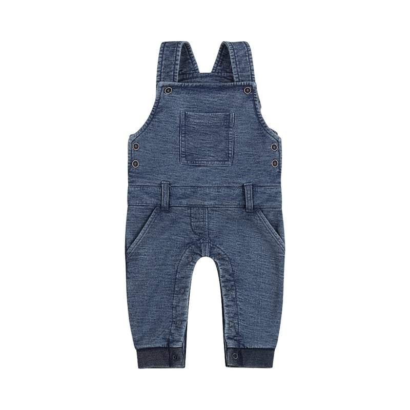 Dirkje-Baby tuinbroek -Blue jeans