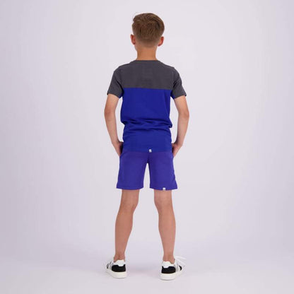 Vingino -Jongens Joggingbroek kort Roberto XMessi-Web blauw