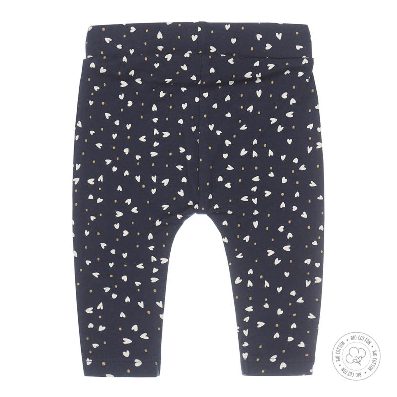 Dirkje-Baby Meisjes broek Bio Cotton-Navy