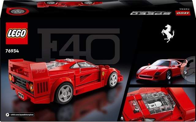 LEGO-Speed Champions Ferrari F40 supercar - 76934