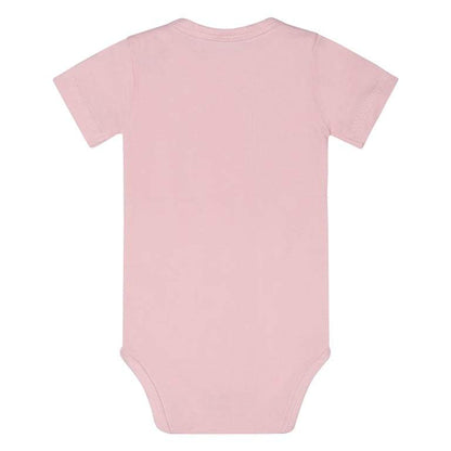 Dirkje-Baby Meisjes romper korte mouw-Licht roze