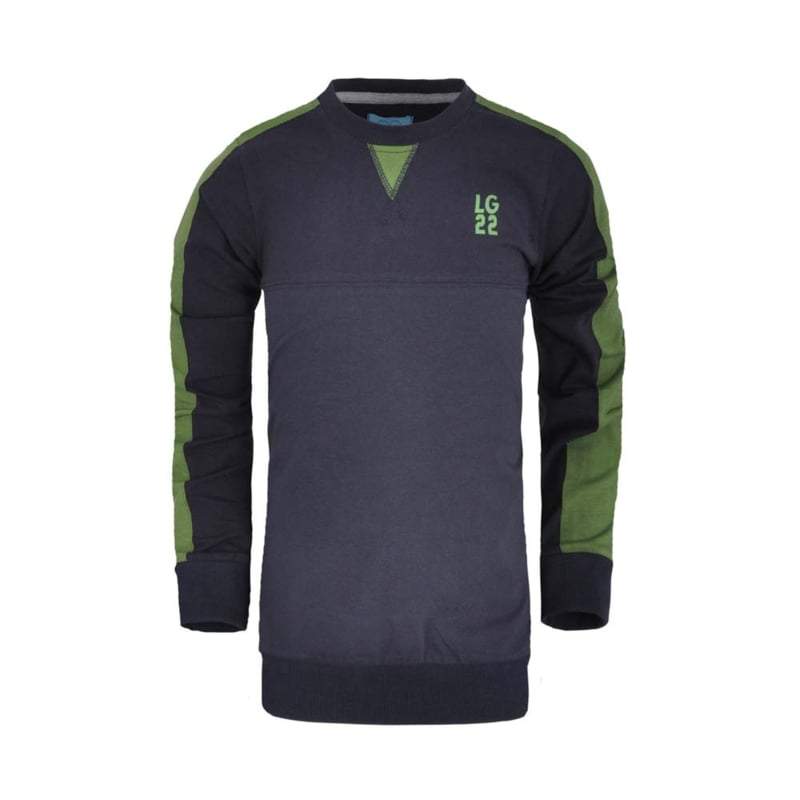 Legends22-Jongens sweater Leo-Donker blauw