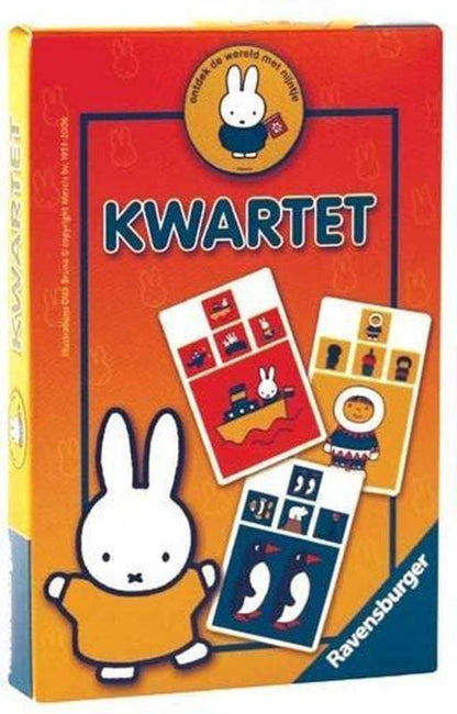 Ravensburger- nijntje ontdekt de wereld kwartet-Wit