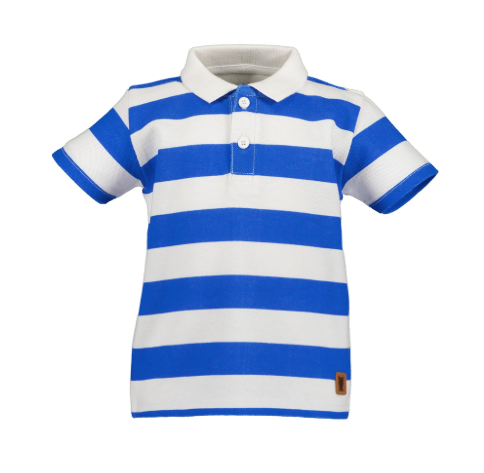 Blue Seven-Jongens Polo shirt met korte mouwen-Wit